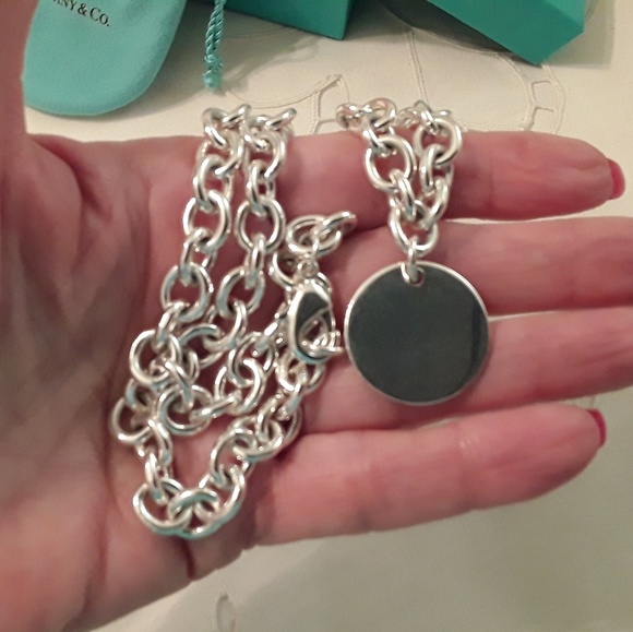 RETURN TO TIFFANY & CO. 925 NECKLACE 20" 66 GRAMS - Picture 7 of 8